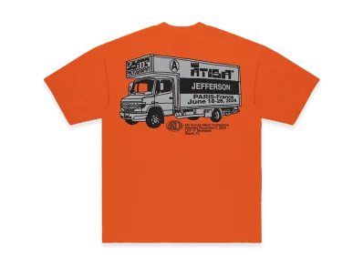 Travis Scott Cactus Jack x Virgil Abloh Archive x Architecture Traslochi Tee "Orange"
