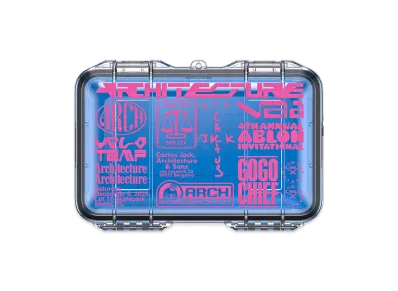Travis Scott Cactus Jack x Virgil Abloh Archive x Architecture Invitational Case "Clear"