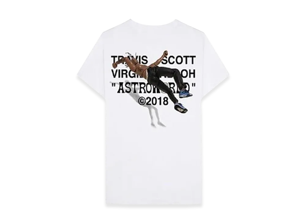 Travis Scott Cactus Jack x Virgil Abloh By A Thread Tee "White"
