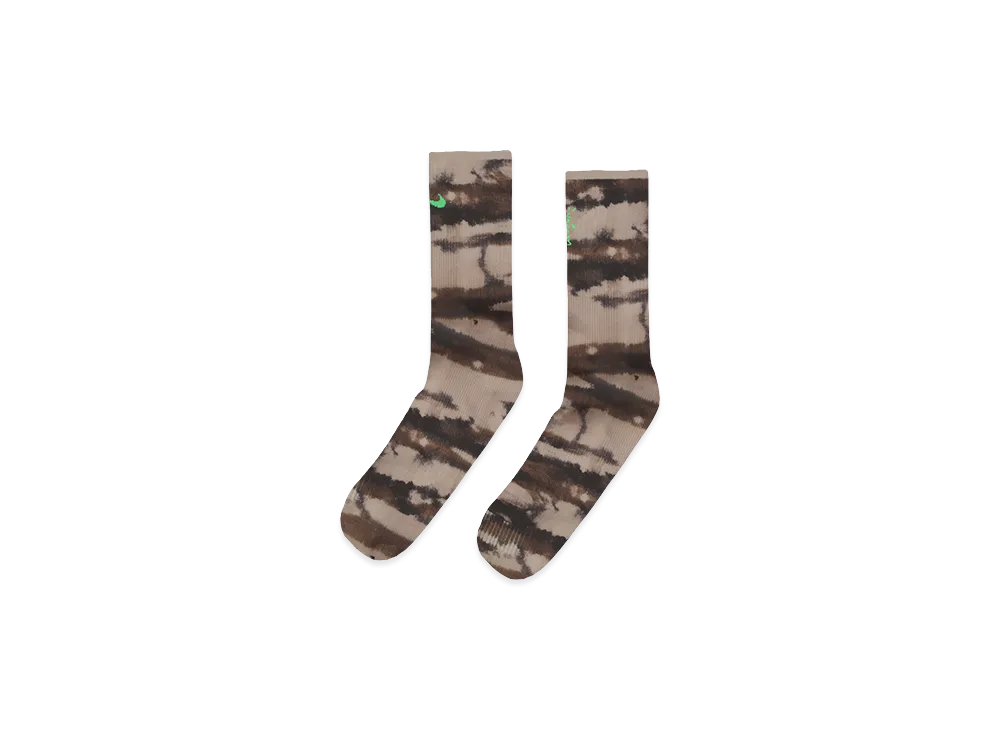 Travis Scott Cactus Jack x Nike T-REXX Camo Socks "Brown"