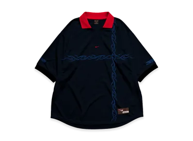 Travis Scott Cactus Jack x Nike Norway Total 90 Retro Jersey "Navy"