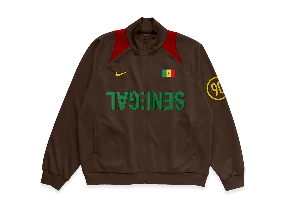 Travis Scott Cactus Jack x Nike Senegal Total 90 Anthem Jacket "Brown"