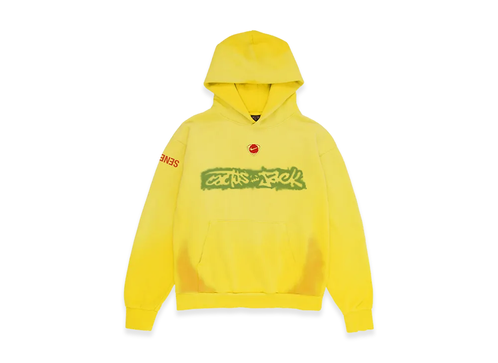 Travis Scott Cactus Jack x Nike Senegal Total 90 Hoodie "Yellow"