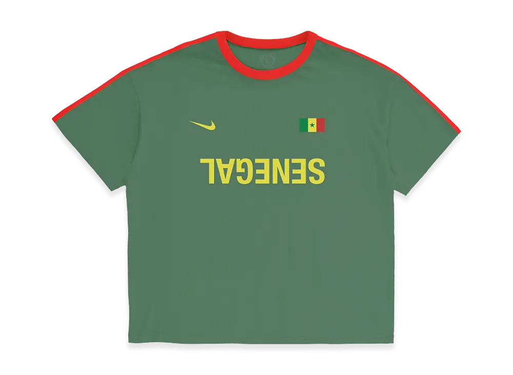 Travis Scott Cactus Jack x Nike Senegal Total 90 Tee "Green"