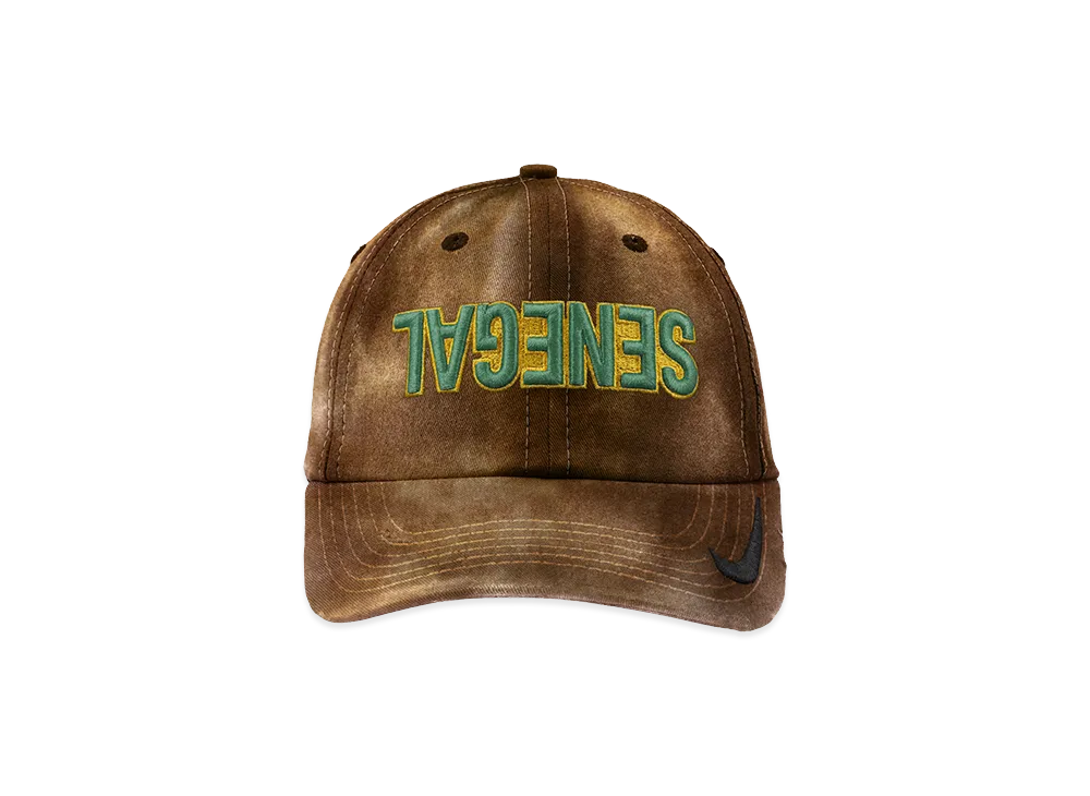 Travis Scott Cactus Jack x Nike Senegal Distressed Total 90 Hat "Brown"
