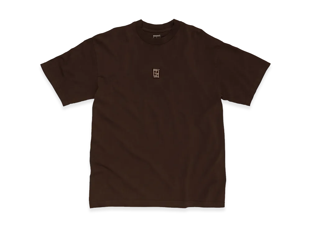 Travis Scott Cactus Jack x Nike Court Logo Tee "Brown"