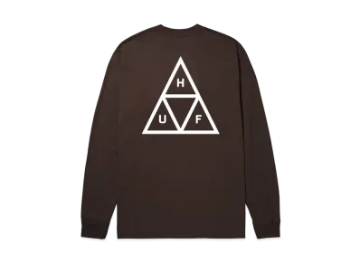 HUF Set TT LS Tee "Espresso"