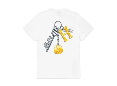 HUF Keys To The City Tee "White"