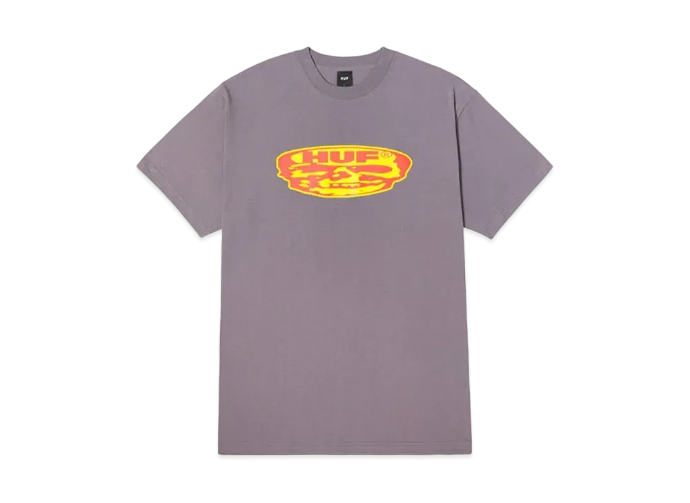 HUF Skull Tee "Light Plum"