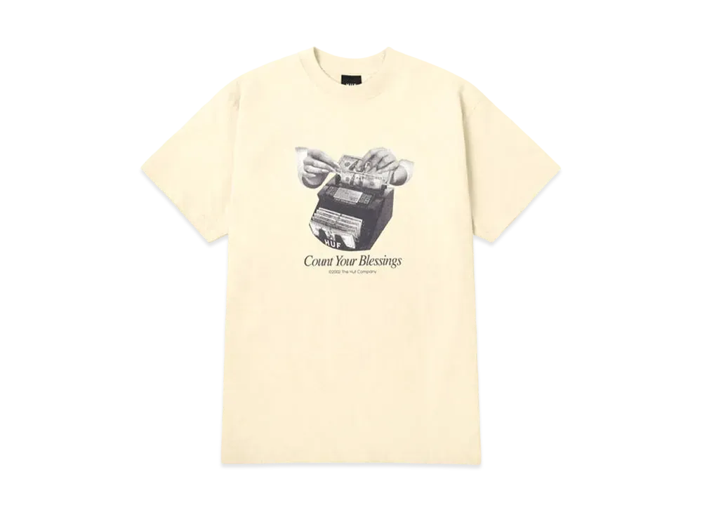 HUF Blessings Tee "Stone"