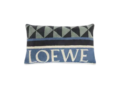 LOEWE Cushion "Navy Blue/Multicolor"