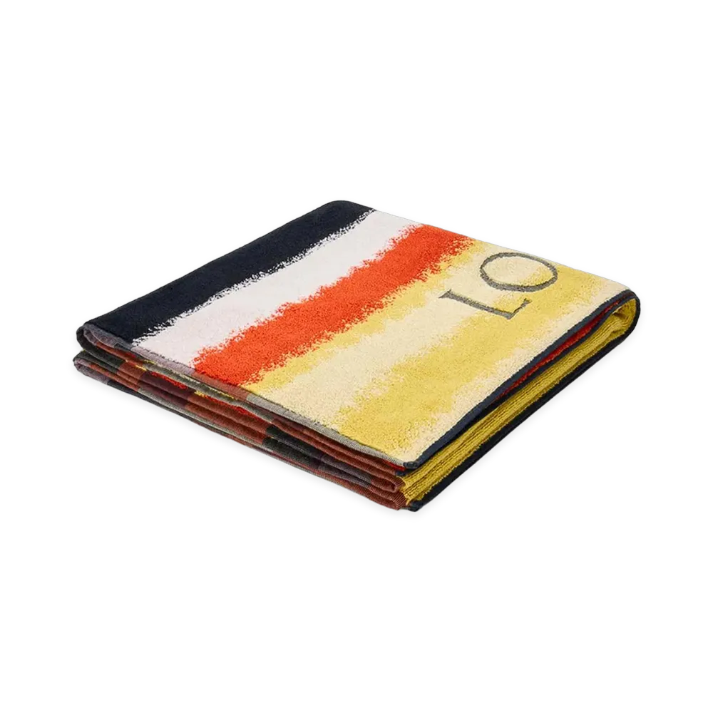 LOEWE Cotton Terry Towel "Multicolor"