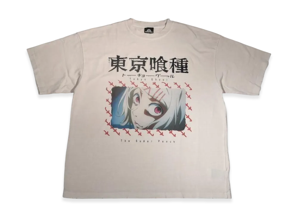 THE SUGAR PUNCH x Tokyo Ghoul S/S T-Shirt "White"
