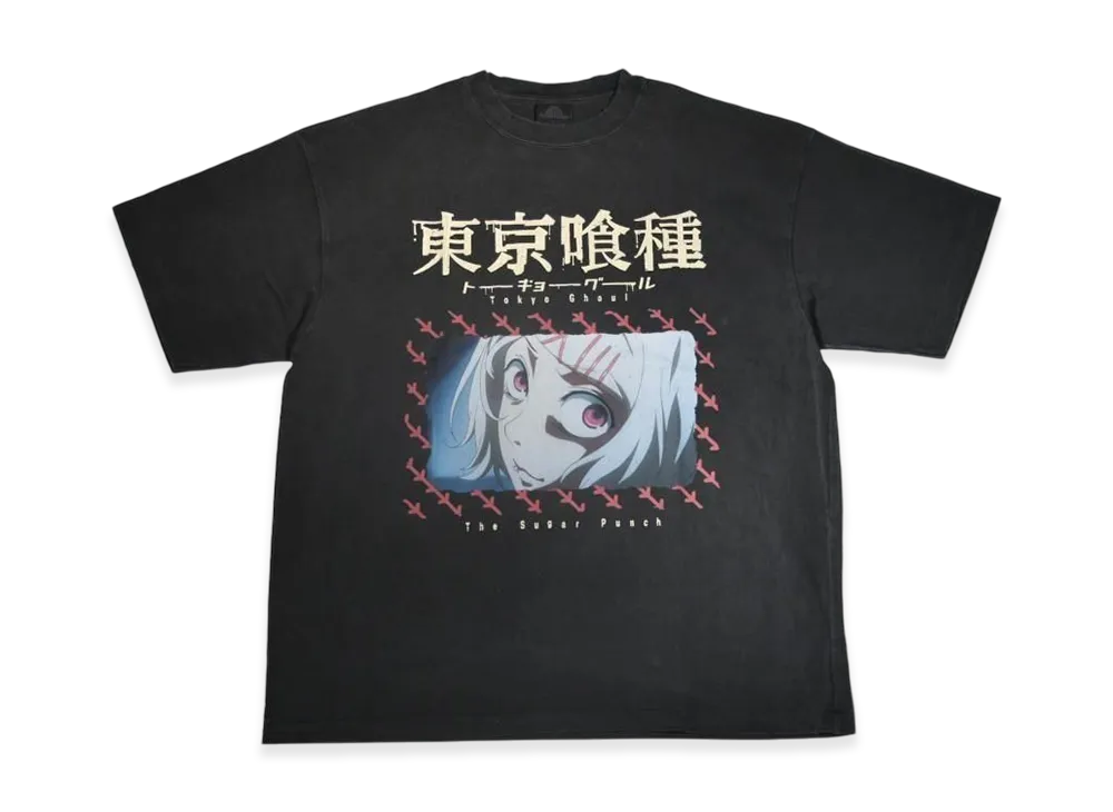 THE SUGAR PUNCH x Tokyo Ghoul S/S T-Shirt "Black"