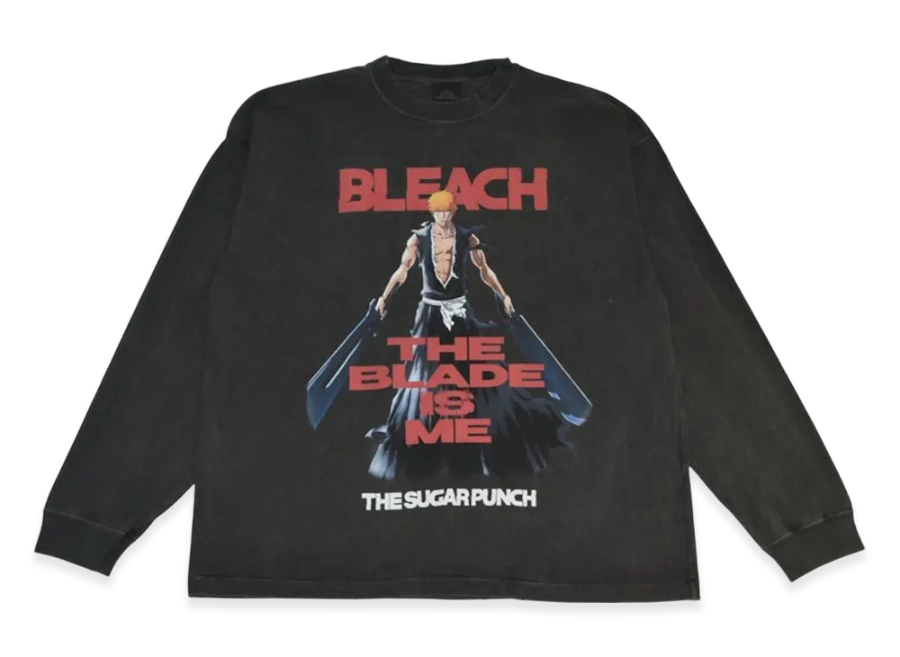 THE SUGAR PUNCH x Bleach L/S T-Shirt "Black"