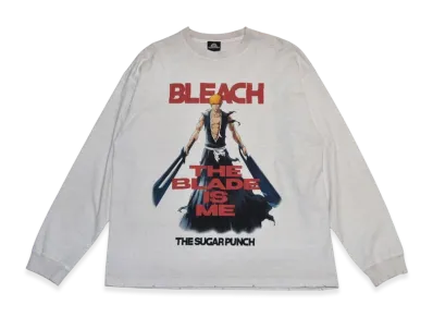 THE SUGAR PUNCH x Bleach L/S T-Shirt "White"
