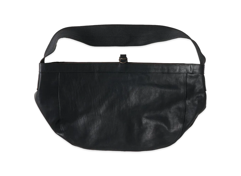 T.T Taiga Takahashi LOT.004 Newsboy Bag "Black Leather"