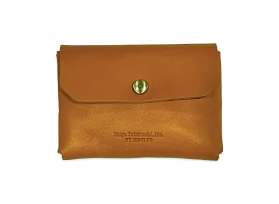 T.T Taiga Takahashi LOT.016 Folded Card Case Small "Camel"