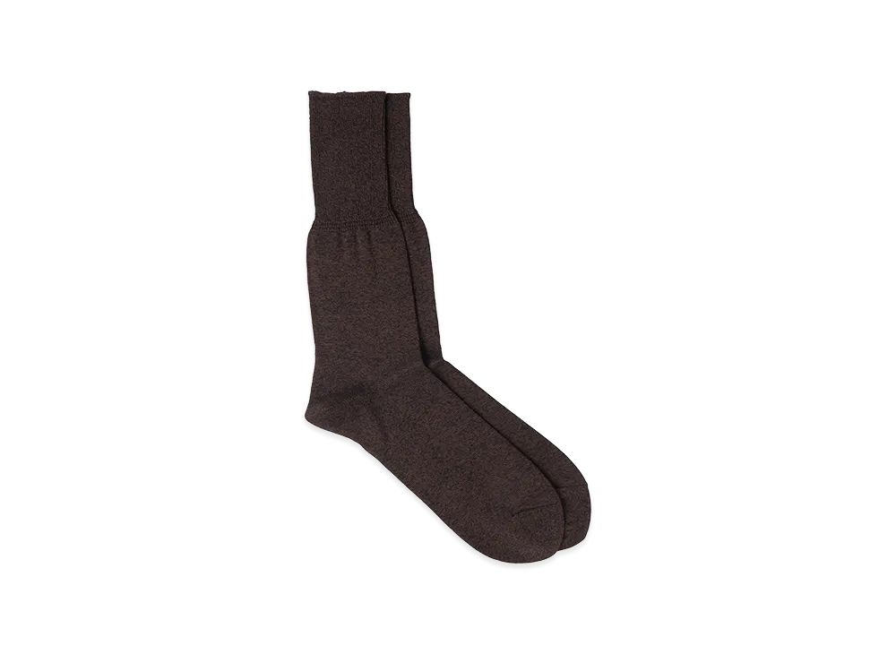 T.T Taiga Takahashi LOT.019 Socks "Dark Brown"