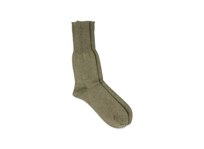 T.T Taiga Takahashi LOT.019 Socks "Moss Green"