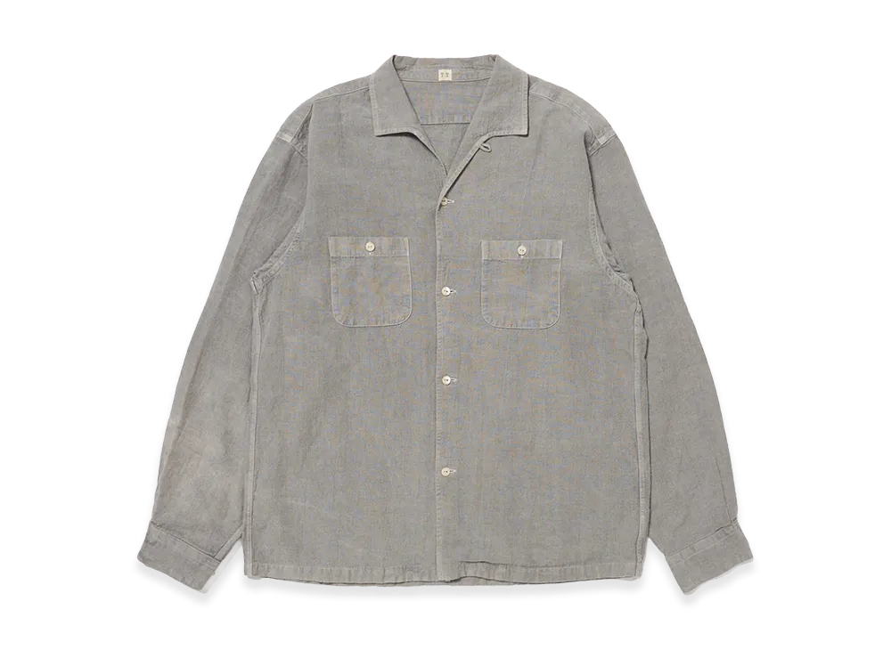 T.T Taiga Takahashi LOT.102 Sir Guy Shirt "Charcoal Dyed Gray"