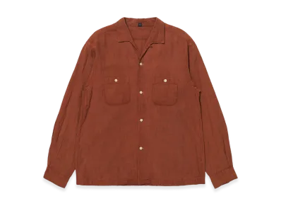 T.T Taiga Takahashi LOT.102 Sir Guy Shirt "Techi Tree Dyed Brown"