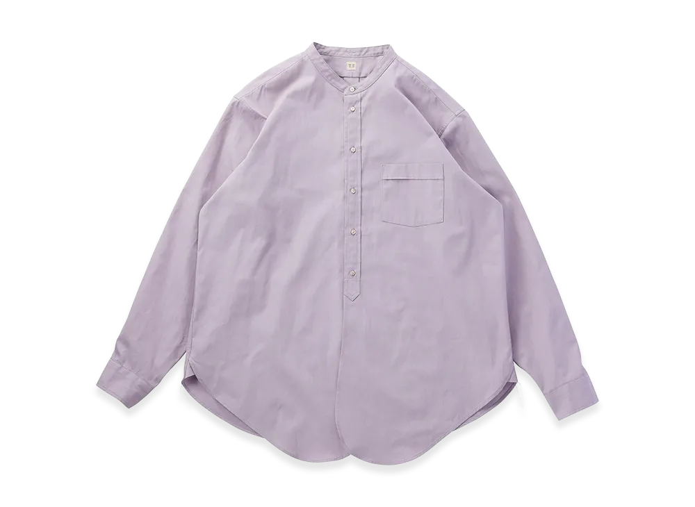 T.T Taiga Takahashi LOT.104 Band Collar Shirt "Lavender"