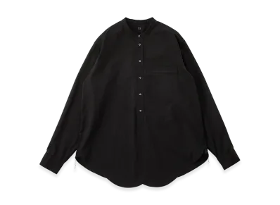 T.T Taiga Takahashi LOT.104 Band Collar Shirt "Black"