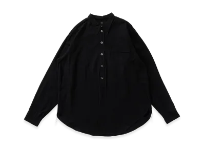 T.T Taiga Takahashi LOT.106 Narrow Collar Shirt "Black"