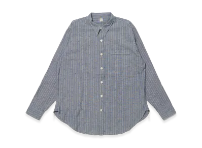 T.T Taiga Takahashi LOT.106 Narrow Collar Shirt "Indigo Chambray"