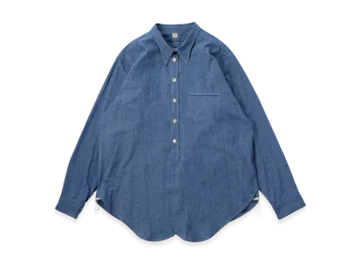 T.T Taiga Takahashi LOT.106 Narrow Collar Shirt "Indigo"