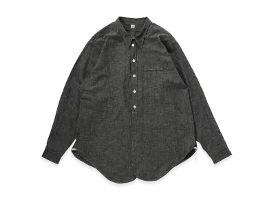 T.T Taiga Takahashi LOT.106 Narrow Collar Shirt "Black"