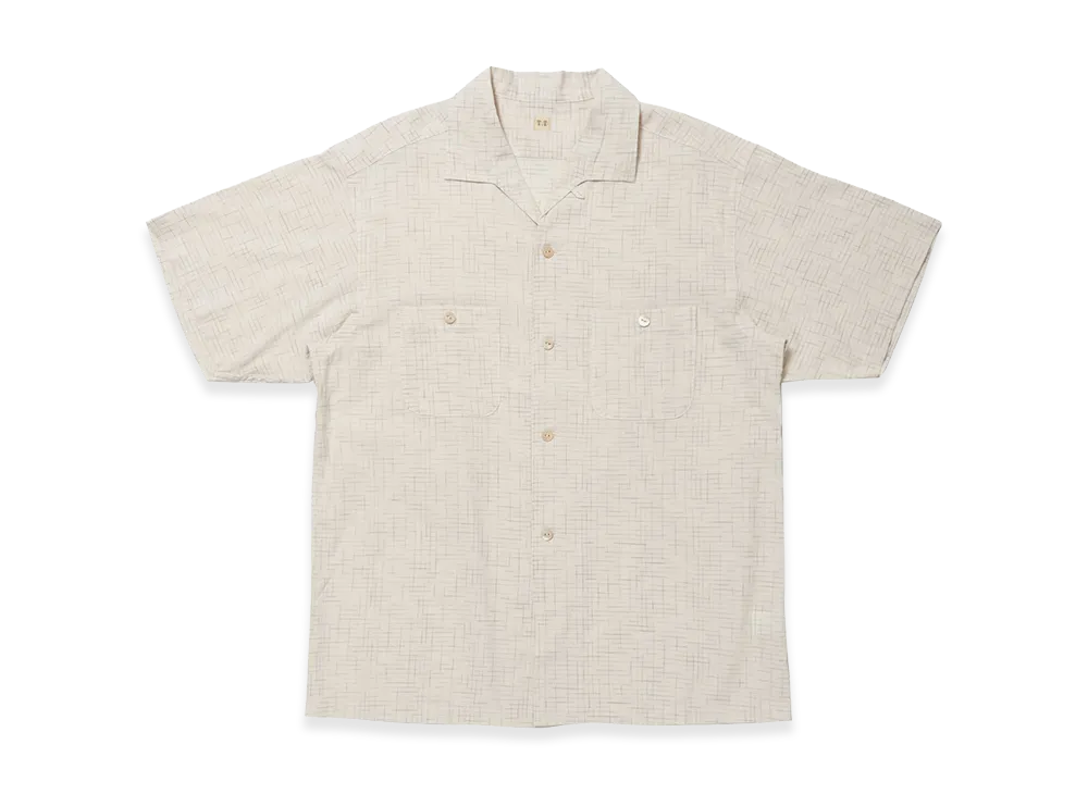 T.T Taiga Takahashi LOT.112 Sur Guy Shirt "Heather Ivory"