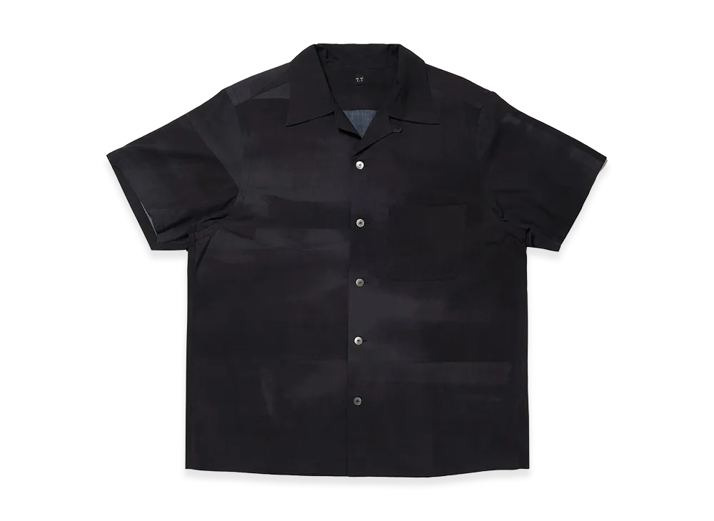 T.T Taiga Takahashi LOT.113 Open Collar Shirt "Kamisoe Print"