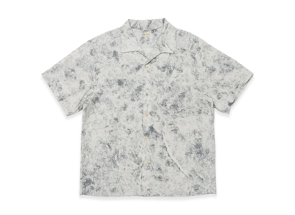 T.T Taiga Takahashi LOT.114 Italian Collar Shirt "Charcoal"