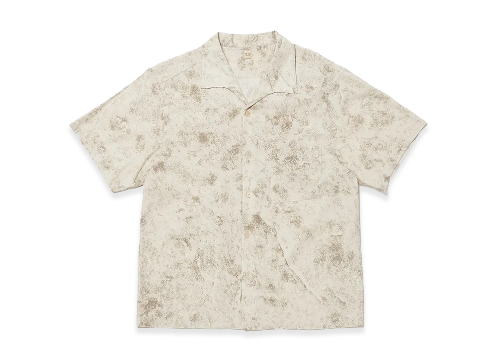 T.T Taiga Takahashi LOT.114 Italian Collar Shirt "Sepia"