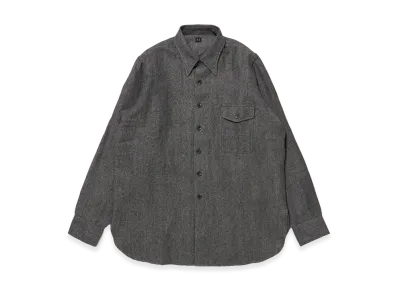 T.T Taiga Takahashi LOT.116 Long-Point Collar Sports Shirts "Charcoal"