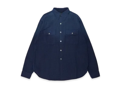 T.T Taiga Takahashi LOT.117 Work Shirt "Faded Navy Check"