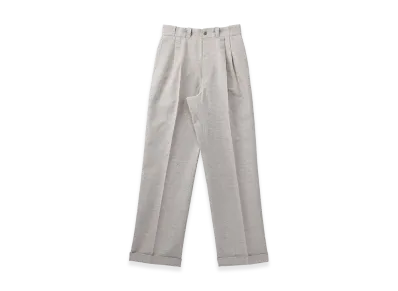T.T Taiga Takahashi LOT.201 Work Trousers "Melange Ivory"