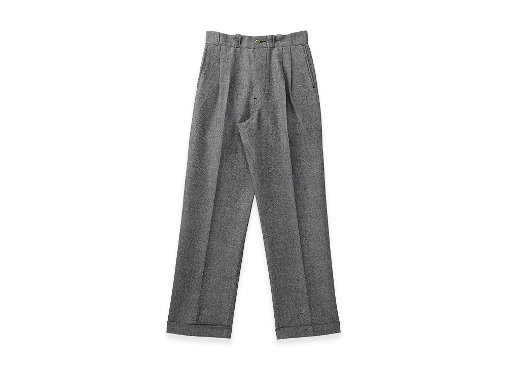T.T Taiga Takahashi LOT.201 Work Trousers "Melange Gray"