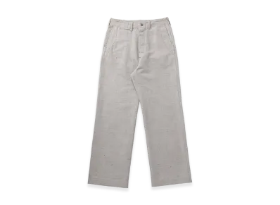 T.T Taiga Takahashi LOT.202 Engineer Trousers "Melange Ivory"