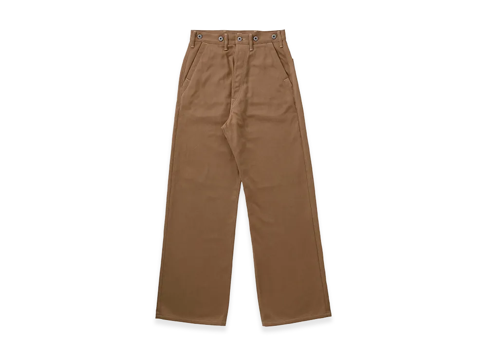 T.T Taiga Takahashi LOT.204 Engineer Trousers "Natural Dyed Beige"