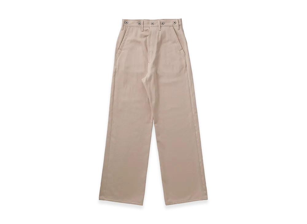 T.T Taiga Takahashi LOT.204 Engineer Trousers "Ivory"