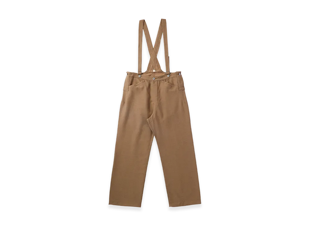 T.T Taiga Takahashi LOT.206 Braced Work Trousers "Camel"