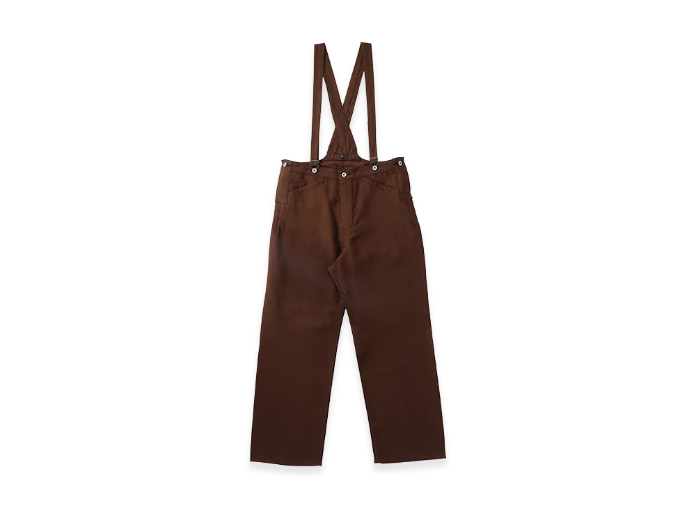 T.T Taiga Takahashi LOT.206 Braced Work Trousers "Brown"