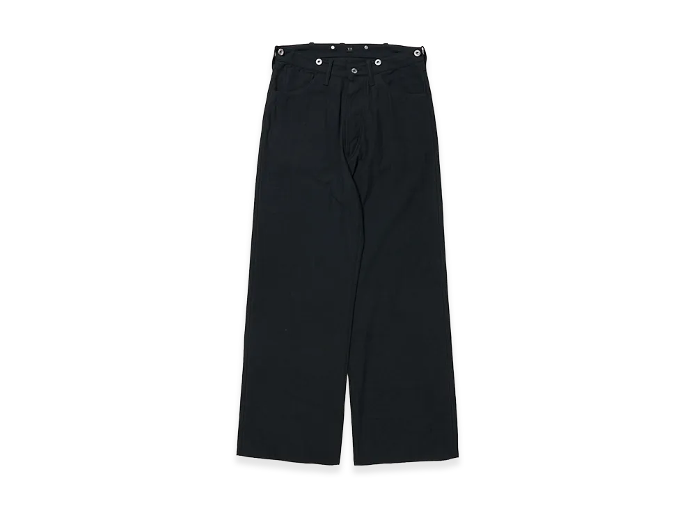T.T Taiga Takahashi LOT.209 Buckle-Backed Trousers "Black"