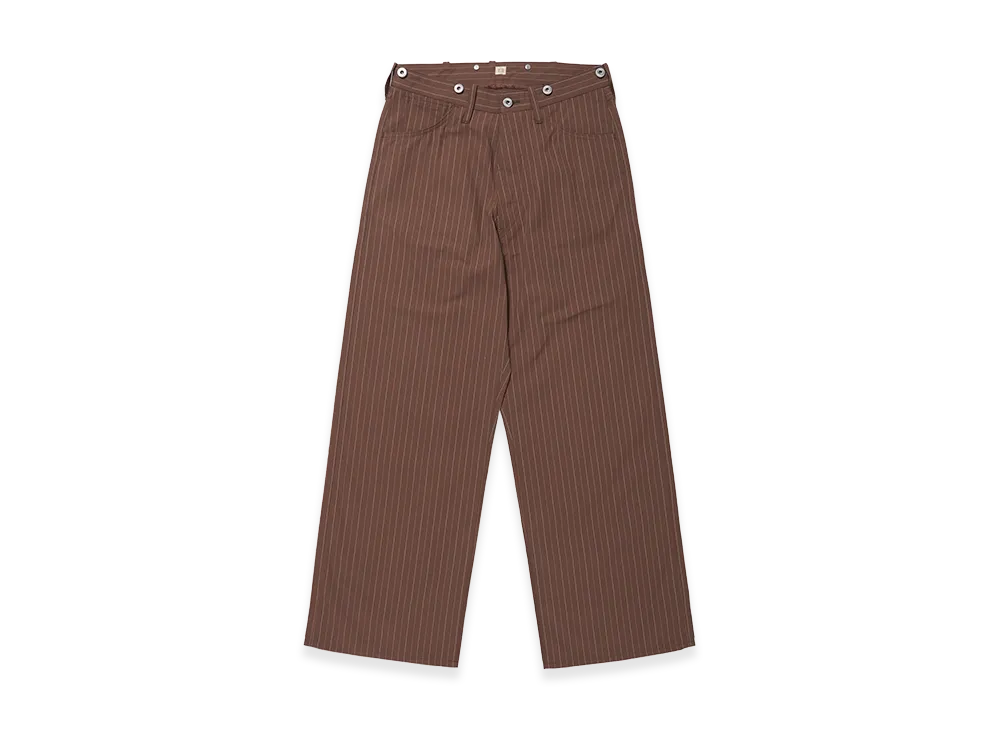 T.T Taiga Takahashi LOT.209 Buckle-Backed Trousers "Brown"