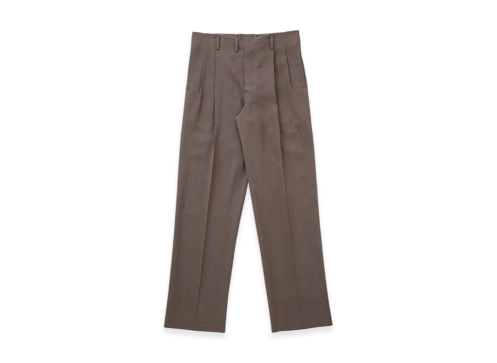 T.T Taiga Takahashi LOT.211 40S Dress Trousers "Beige"