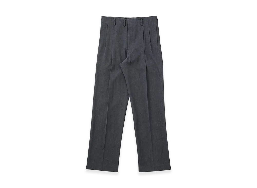 T.T Taiga Takahashi LOT.211 40S Dress Trousers "Charcoal"