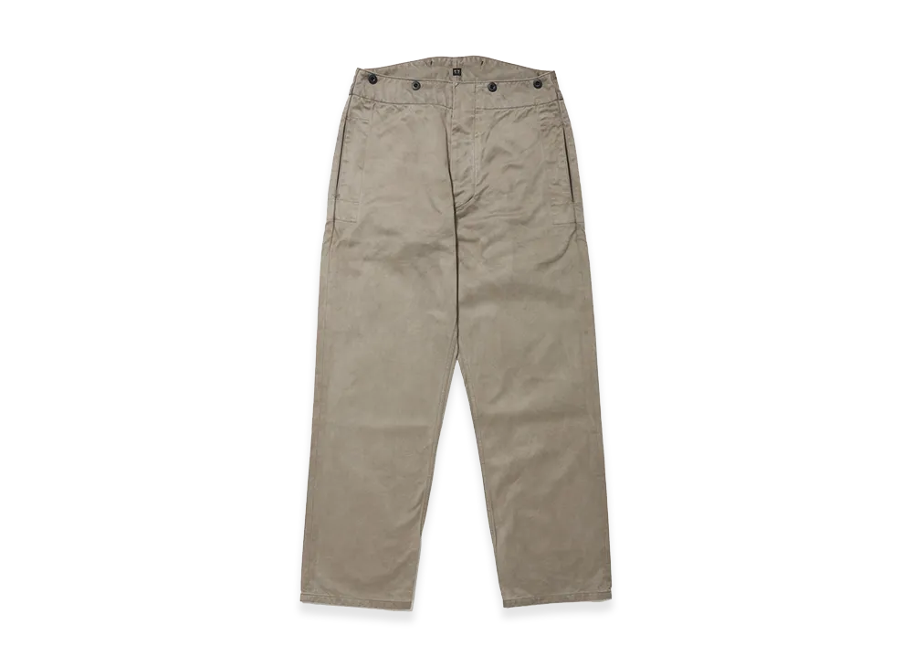 T.T Taiga Takahashi LOT.214 Railroad Trousers "Logwood Gray"